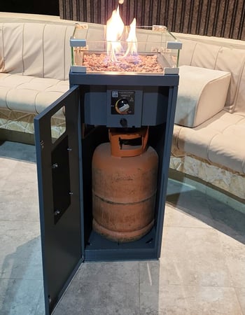 موقد الحديقة - من نار حاتم