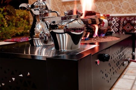 موقد نار حاتم - المشب