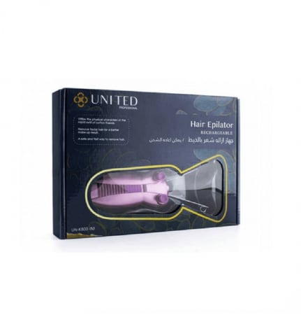 جهاز ازالة الشعر بالخيط, قابلة لإعادة الشحن يونايتد  UN-K800