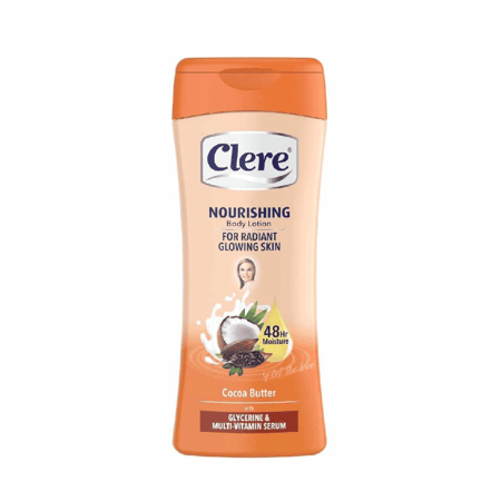 لوشن للجسم زبدة الكاكاو C18 من كلير400 مل