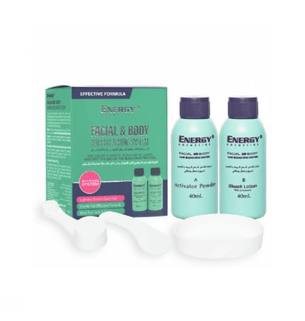 كريم تشقير شعر الوجه والجسم من انرجي كوزمتكس