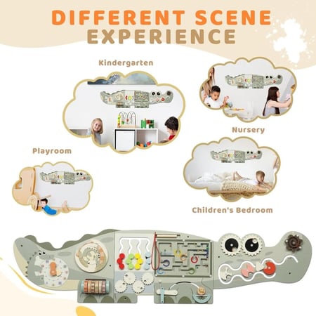 لوح التمساح الجداري