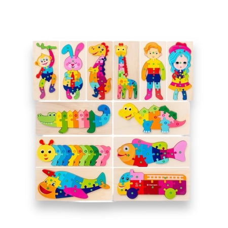 بزل خشبي ( متنوع )