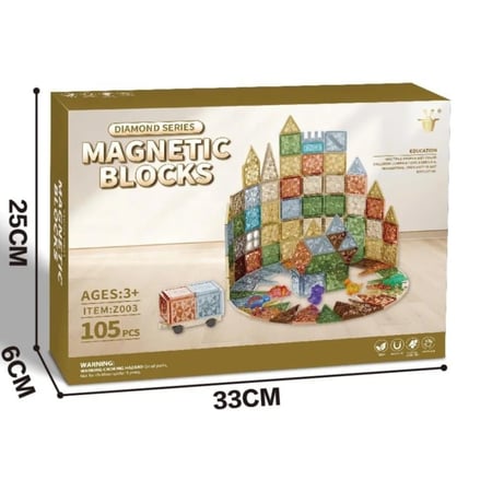 مغناطيس 105 قطعة