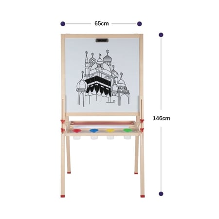 سبورة حسم الخشبية بوجهين