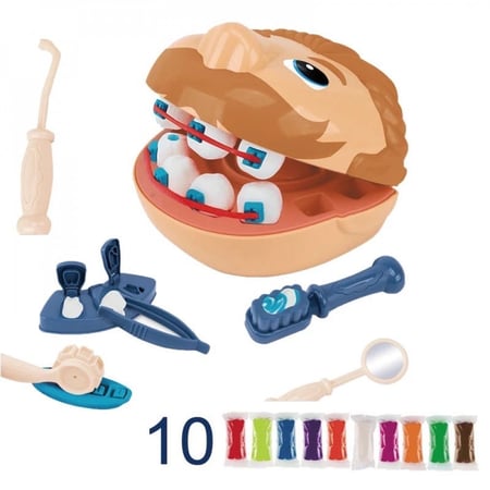 صلصال طبيب الأسنان