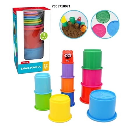 لعبة التكديس 11كوب