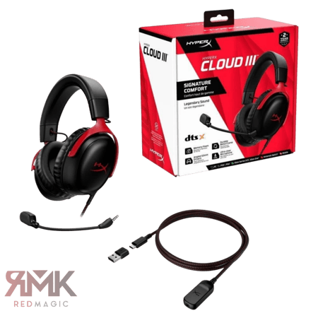 هايبر اكس كلاود 3 سلك Cloud III سماعة رأس