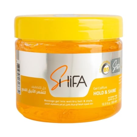 جل للشعر الانيق اللامع بالبرو فايتامين بي 500 مل من شفا
