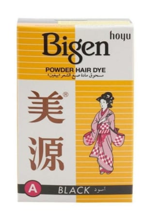 بايجون بودرة صبغة للشعر والحواجب اسود