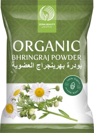 مسحوق عشبة البهرنجار العضويه 100 جم