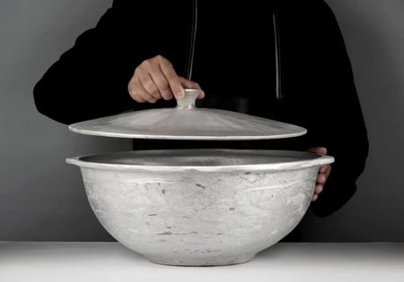 قدر البخاري - الحجم الوسط