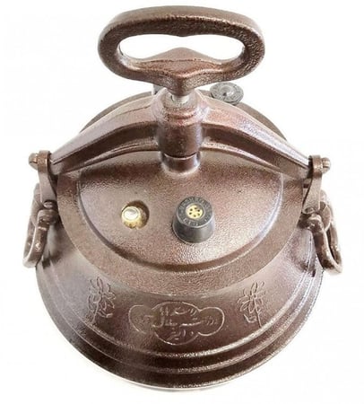 قدر ضغط افغاني لونين عريض - 20 لتر