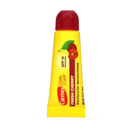 مرطب شفاه Carmex بالكرز مع حماية SPF 15 – ترطيب وعلاج تشقق الشفاه