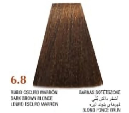 صبغ شعر اشقر داكن بني اروال "6.8"