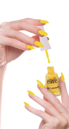 طلاء اظافر ايليت موديل 553