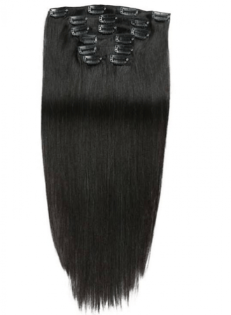 وصلات شعر طبيعي بالكليبسات – كثافة وطول