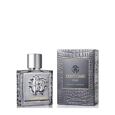 عطر روبيرتو كافالي اوومو سلفر ايسنس - 100 مل
