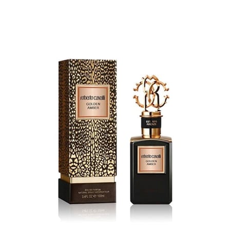 عطر روبرتو كافالي قولدن عنبر - 100 مل