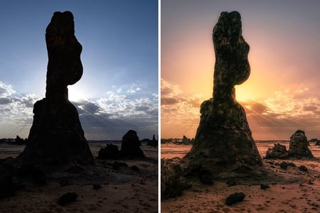 معالجة الصور على الفوتوشوب