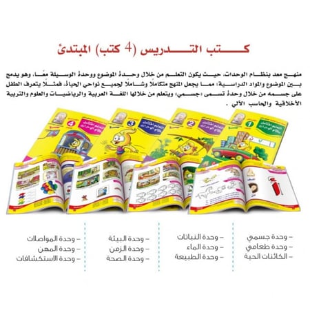 حقائب تعليمية | حقيبة تدريس منهج التعليم المتكامل بنظام الوحدات عربي م1