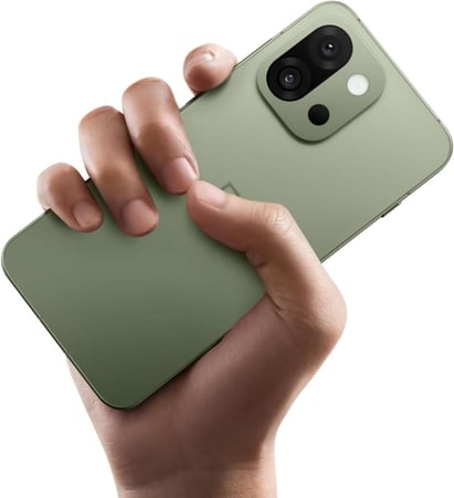 OnePlus 13s، Snapdragon® 8 Elite، ثنائي الشريحة 5G، الإصدار الهندي (Green Silk، 12 جيجابايت + 512 جيجابايت)