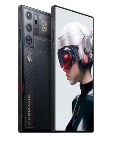 رد ماجيك 9 برو ، 512 جيجا ، 16 جيجا رام  النسخة العالمية  الاسود شفاف (ضمان سنتين استبدال او صيانة , اختر نوع الضمان  )