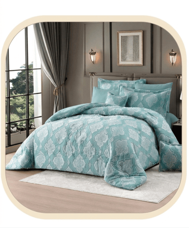 طقم سرير في حقيبة 8 قطع عالي الجودة