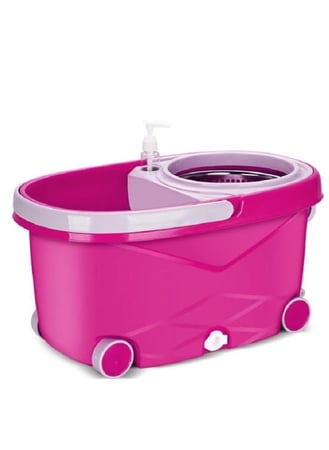 ممسحة تنظيف الارضيات دوارة 360 درجة مع دلو جودة عالية (AR-428)