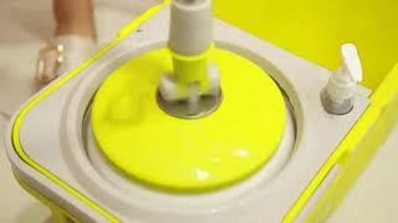 ممسحة مع دلو مقسوم لجزئين بدوران 360 درجة جودة عالية