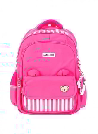 شنطة مدرسية بتصميم رقيق وسحاب مميز