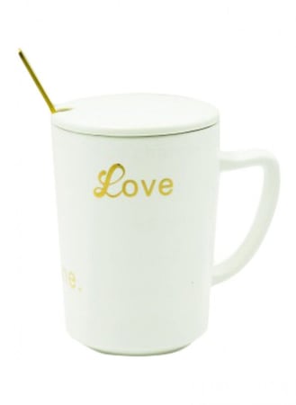 كوب سيراميك بنمط كلاسيكي 3 قطع