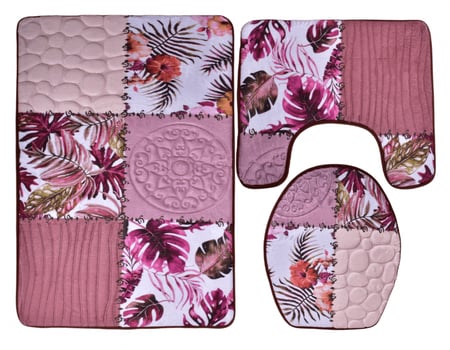 طقم دعاسة حمام 3 قطع مانع للانزلاق