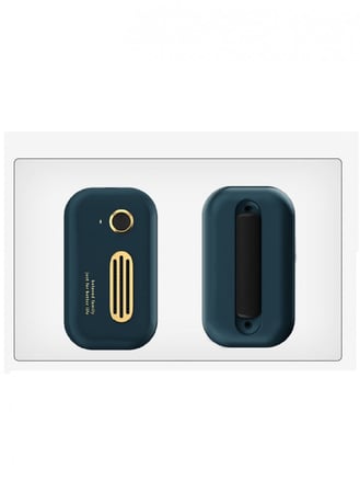 جهاز تنقية الهواء ومزيل الرائحة صغير قابل لإعادة الشحن USB في غرفة النوم والمكتب والثلاجة / أزرق