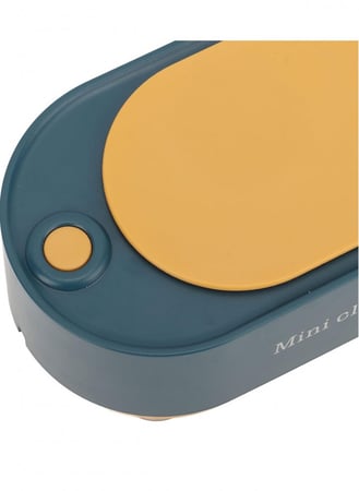 جهاز تنظيف احترافي للمجوهرات، والساعات والنظارات يعمل بالموجات فوق الصوتية أزرق