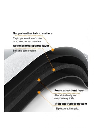 سجادة حمام Hihomey سجادة حمام سريعة الجفاف غير قابلة للانزلاق، 80*50 سم - احمر