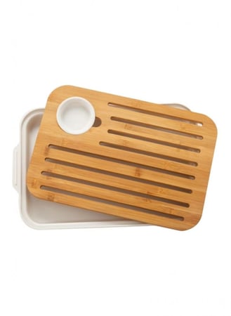 طبق تقديم المقبلات والوجبات الخفيفة