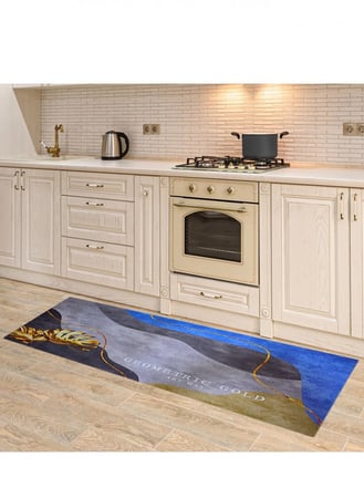 سجادة أرضية للمطبخ من Hihomey متعددة الالوان 50x150 سم فائقة الامتصاص ناعمة غير قابلة للانزلاق وسريعة الجفاف