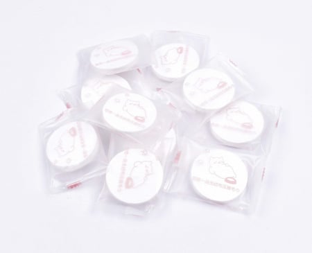 مناشف تنظيف للوجه مضغوطة 10 قطعة