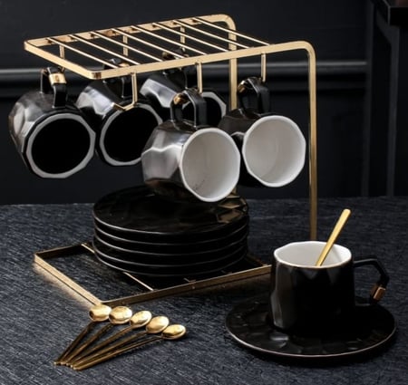 اكواب قهوة سيراميك لتقديم رأقي 13 قطعة في السعودية