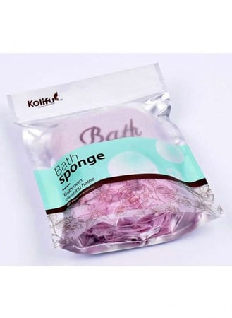 لوفة استحمام ناعمة على البشرة