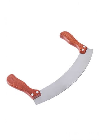 قطاعة خضراوات يدوية مع مقبض خشبي