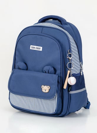 شنطة مدرسية بتصميم رقيق وسحاب مميز