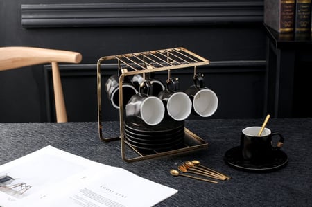 اكواب قهوة سيراميك لتقديم رأقي 13 قطعة في السعودية