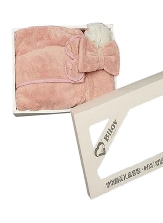 طقم مناشف استحمام نسائي 4 قطع