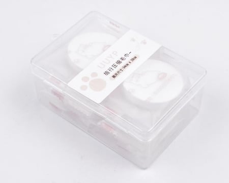 مناشف تنظيف للوجه مضغوطة 10 قطعة