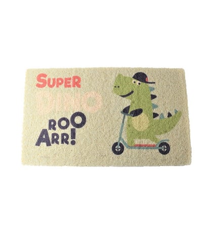 دعاسة باب ضد الانزلاق بألوان هادئة ورسوم كرتونية