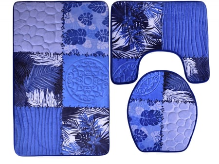 طقم دعاسة حمام 3 قطع مانع للانزلاق