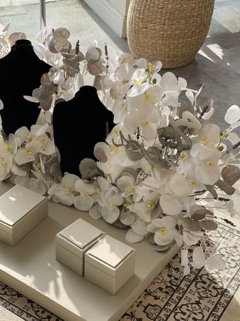 تقديم شبكة عروس بتنسيق انيق