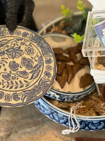 طقم المعايدة الازرق